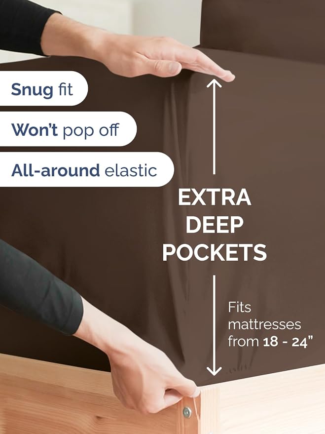 Extra Deep King Fitted Sheet - Image 2
