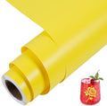 TORC Yellow Permanent Vinyl 12" x 14 FT Matte Yellow Adhesive Vinyl Roll by TORC