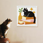 Doodlream Cat on Books Needle Kit - Image 6