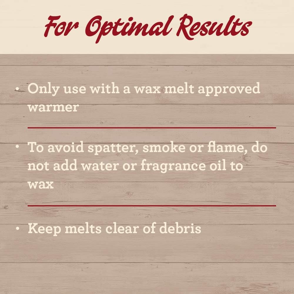 Our Own Candle Company Premium Wax Melt, Gingerbread Vanilla Scent, 6 Cubes, 2.4 oz (4 Pack)