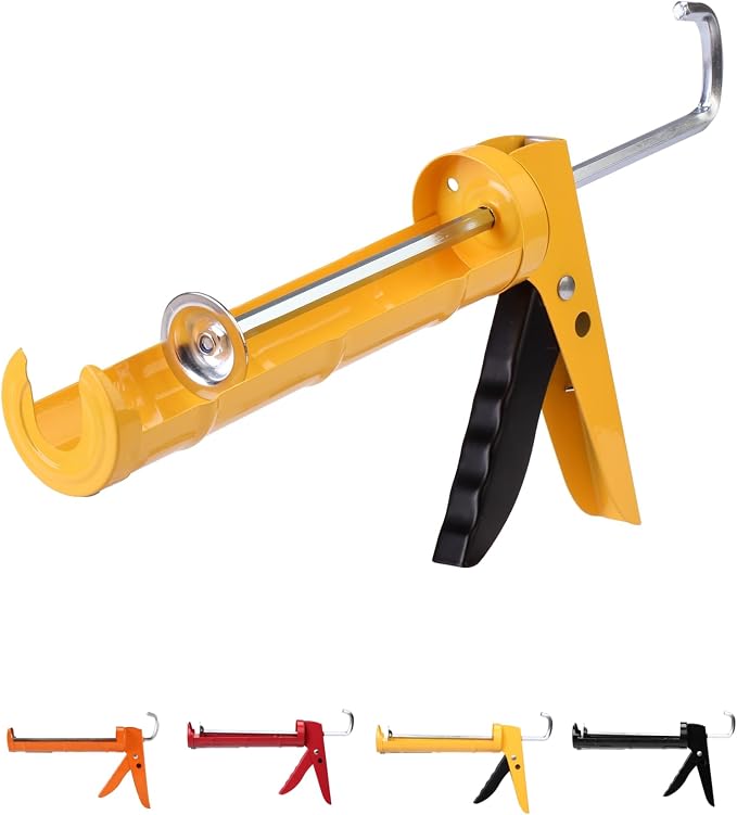 Bates- Caulking Silicone Gun, 10:1 Thrust Ratio, Hand Caulking Guns, No Drip - Image 7