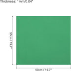MECCANIXITY EVA Foam Sheets Light Green 19.7 Inch x 19.7 Inch 1mm Thick Crafts - Image 2