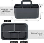 Tiawudi Multipurpose Caddy Organizer, Plastic Caddy - Image 3