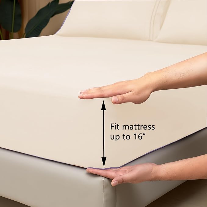 Mejoroom Queen Size Sheet Set - Image 3