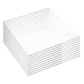 KAITELA Pack of 10 Clear Acrylic Sheet 12" x 12" Cast Plexiglass Square 1/8" by KAITELA