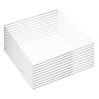 KAITELA Pack of 10 Clear Acrylic Sheet 12" x 12" Cast Plexiglass Square 1/8" by KAITELA