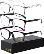Oilway Blue-Light Blocking Glasses Computer Reading/Gaming/TV/Phones Glasses by Oilway