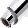 TORC Metallic HTV Heat Transfer Vinyl Roll 12" x10ft Silver Iron on Vinyl by TORC