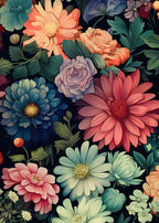 Ausanrl Square Diamond Painting-Flowers Square Drill Diamond Painting, Square by Ausanrl