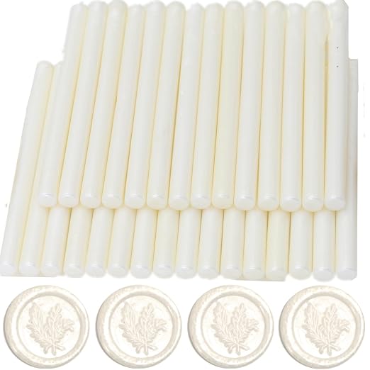 Wax Seal Sticks Pearl White, Mini Wax Seal Sticks Pearl White Wax Sticks Suit - Image 7