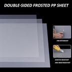 0.5mm Frosted Translucent PP Sheets, Flexible PVC Board - Image 7