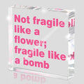 Feminist Wall Art Desk Decor for Women by MUZRUYOU