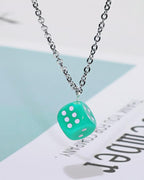 Tupalizy 10mm Acrylic Dice Beads Small 6 Sided Dice Charms - Image 5