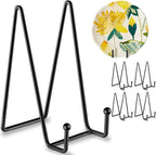 Hoewina 5 Pack 6 Inch Plate Stands by Hoewina