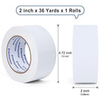 Double Sided Tape 2 Inch x 36 Yards, 1 Rolls Double-Sided Adhesive Tape - Image 2