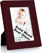 RPJC 3.5x5 inch Picture Frame Made of Solid Wood High Definition Glass by RPJC