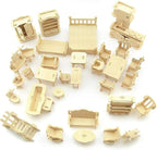 CUTEROOM 3D Wooden Puzzle House, DIY Dollhouse Miniature Kit - Image 4