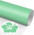 TransWonder Mint Green Puff Vinyl Heat Transfer by TransWonder