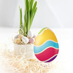 10 PCS Basswood Easter Egg Decoration Set - Image 5