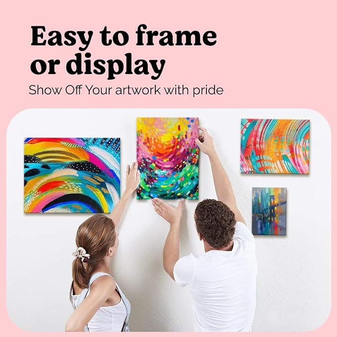 Chalkola Paint Canvas Panels 9x12 inch - Image 9
