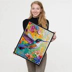 Diamond Art Kits for Adults, Animal Hummingbird 5D DIY Diamond Painting Kits - Image 3