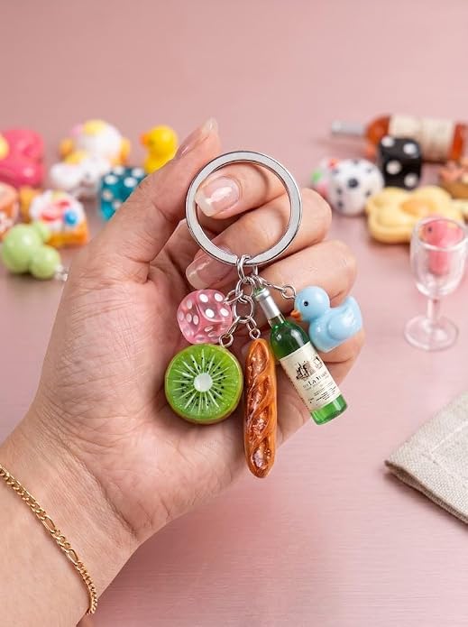 RQAYE DIY Cute Bracelet Charms, Resin Charms - Image 7