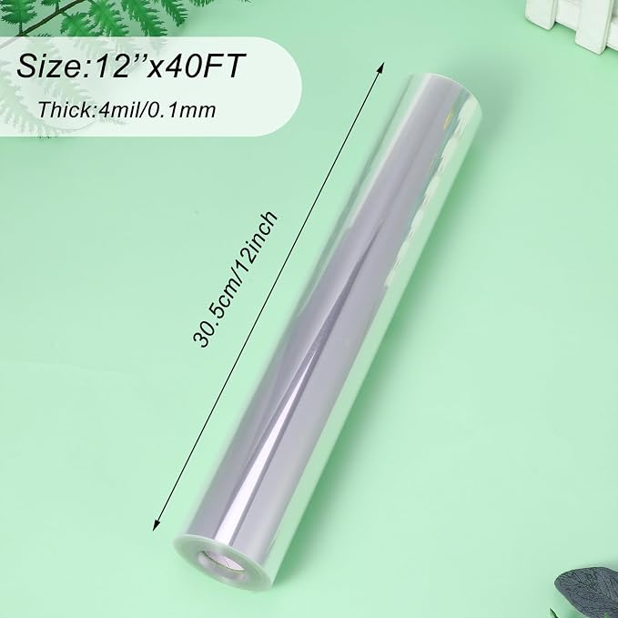 4 mil 12inchs x 40ft Rolls Transparency Blank Template Material Acetate - Image 3