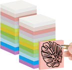 Frienda 24 Pcs 2" x 2" Rubber Carving Blocks Linoleum Blocks by Frienda