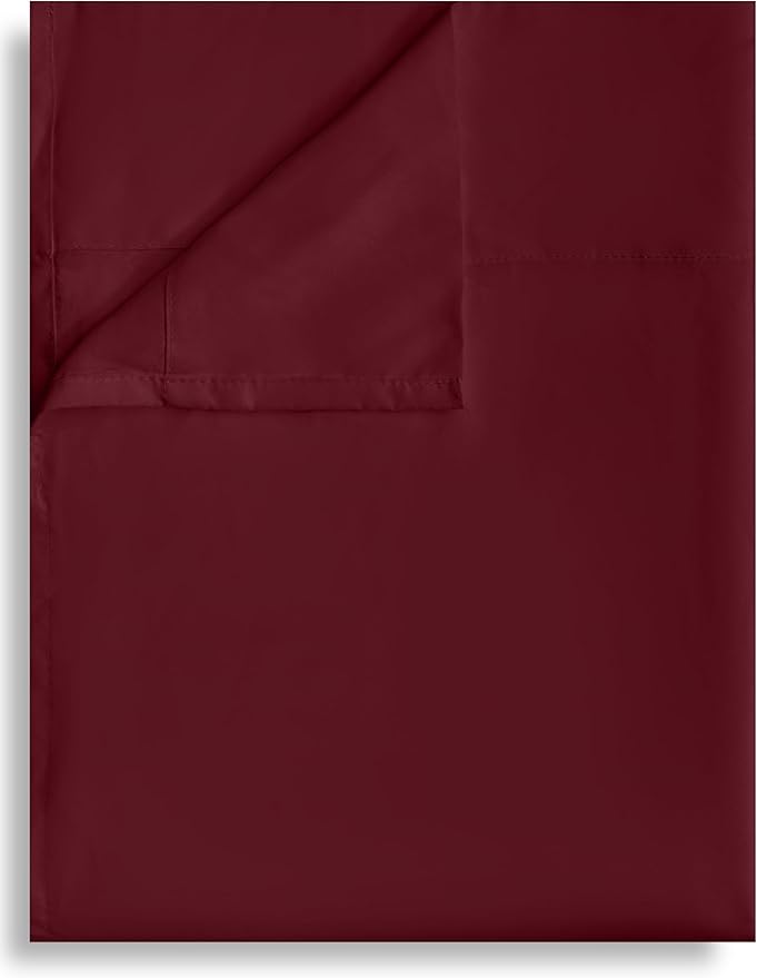 Queen Flat Sheet Only, 1 Pack Top Bed Sheets, Soft Breathable Brushed by Culve
