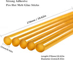 Dent Repair Glue Sticks, Gliston Paintless Dent Puller Tool Glue Stick - Image 2