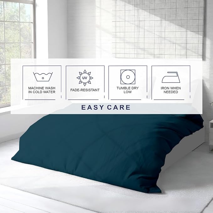 Kotton Culture 1 Pc 120"x120" Duvet Cover Super King Plus/Super Oversize King - Image 7