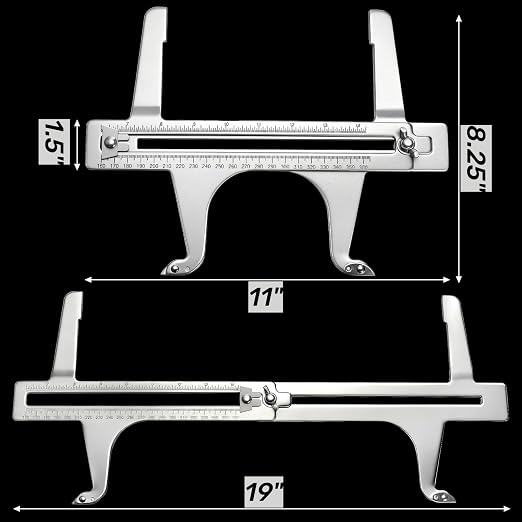 Tlence Steel Brake Resetting Gauge, Drum Brake Measuring Tool, Heavy Duty Dual - Image 2