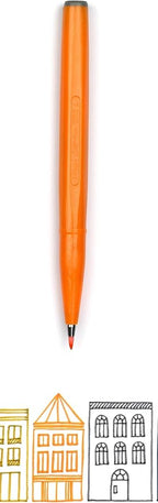 Pentel Fude Touch Sign Pen, Felt Pen Like Brush Stroke - Image 7