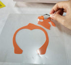 guangyintong Orange Heat Transfer Vinyl HTV Rolls - Image 4