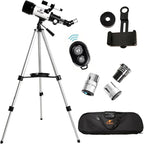 Gskyer Telescope, 70mm Aperture 400mm AZ Mount Astronomical Refracting Telescope - Image 2