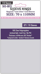 Sleeve Kings Standard Card Sleeves – 110 Count, Large Size, Compatible by SleeveKings