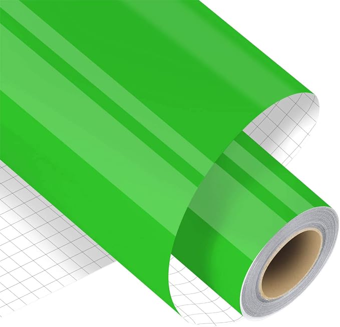 Limette Green Permanent Adhesive Vinyl Roll by Madlie