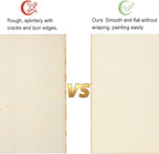 Blisstime 50PCS 4x4 Inch Wood Squares Unfinished Square Wood Pieces - Image 3