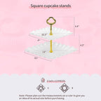 Pack of 11 NWK Cake Stand Set, - Image 3