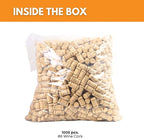 FastRack Bag of 1000, #8 Straight Wine Corks - Image 2