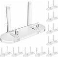 tutata Acrylic Trading Card Display Stand, 10 Pack Clear Card Stands, Card by TUTATA