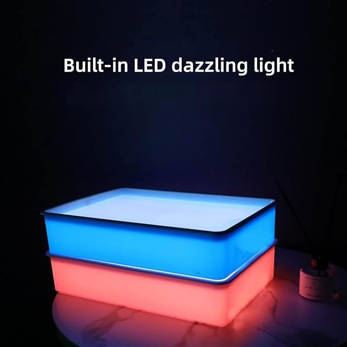 Odoorgames Sand Painting Light Box, Sensory Light Table - Image 3