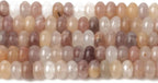 Songxi 5x8mm Pink Aventurine Rondelle Beads, Gemstone - Image 3