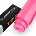 HTVRONT Neon Pink Permanent Vinyl by HTVRONT
