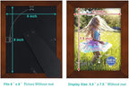 RPJC 6x8 inch Picture Frame Made of Solid Wood and High Definition Glass - Image 4