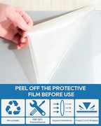 10 PCS Clear Acrylic Sheets, Photo Frame Display, and DIY Craft Projects - Image 3