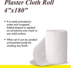 Falling in Art Plaster Cloth Rolls, 500gsm Plaster Strip, Plaster Gauze Bandages - Image 2