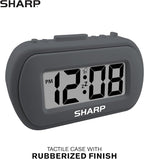 Sharp Digital Alarm Clock – Tactile Plastic Case - Image 2