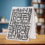 Happy Birthday Plastic Embossing Folders - Image 4