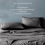 ettitude 100% Lyocell Organic King Pillowcase Set – Silky, Breathable, - Image 6